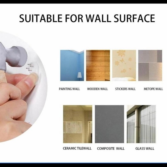 NEW 16inx16in Adhesive Wall Clock - Picture 6 of 9